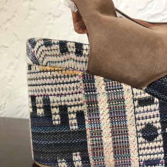 Jeffrey Campbell Pisa-Fab Wedge Sandal Ibiza Sz 8 - Picture 5 of 10